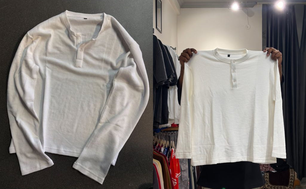 H-1 Boxy Fit Henley