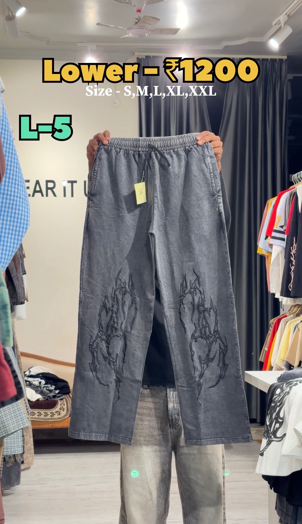 L - 5 Acid Wash Lower