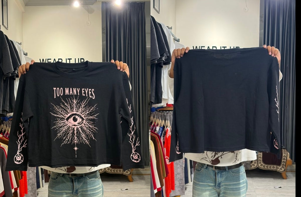 W-12 Boxy Fit Waffle Tees