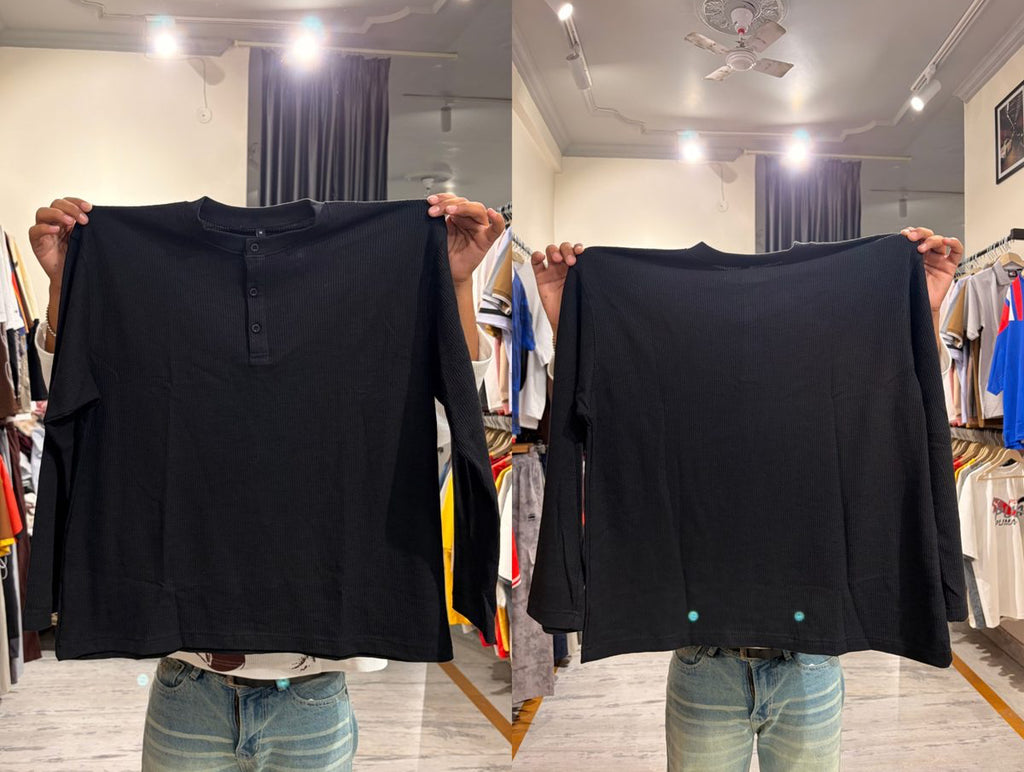 H-2 Boxy Fit Henley