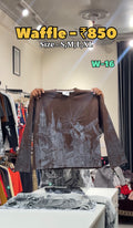 W - 15 Boxy Fit Waffle